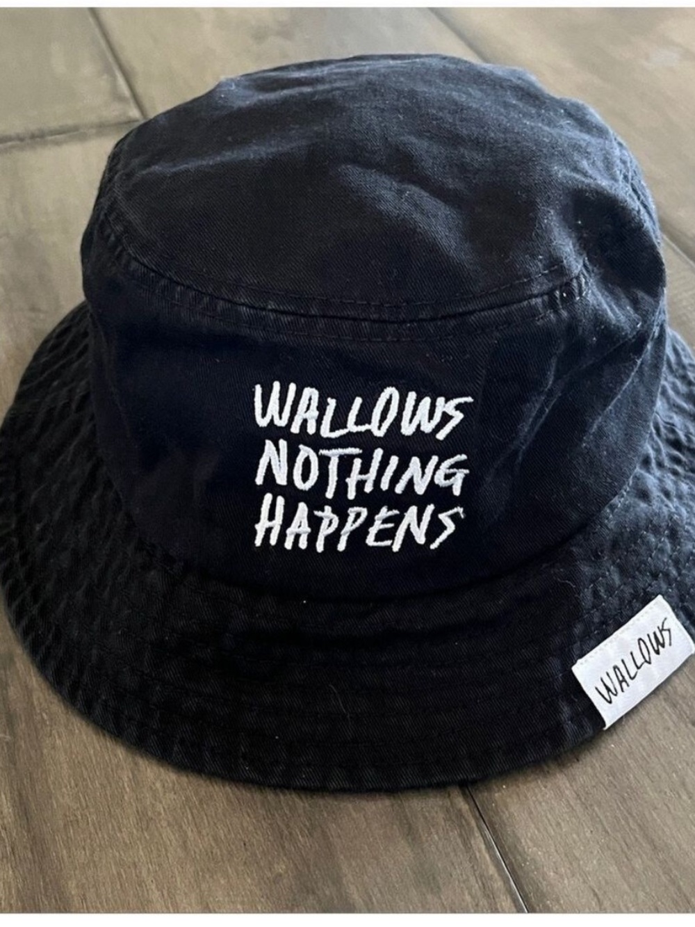 Wallows Nothing Happens 2019 Tour Black Bucket Hat